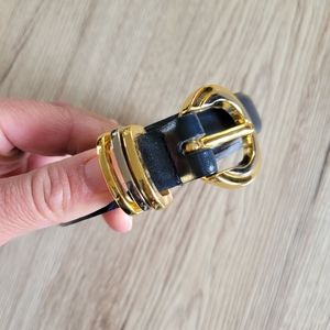 Aimee Lynne blue thin belt size xl